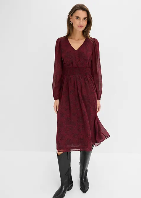 Robe en mousseline, bonprix