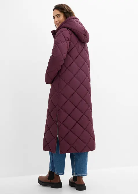 Manteau matelass&eacute; et rembourr&eacute; &agrave; capuche, bonprix