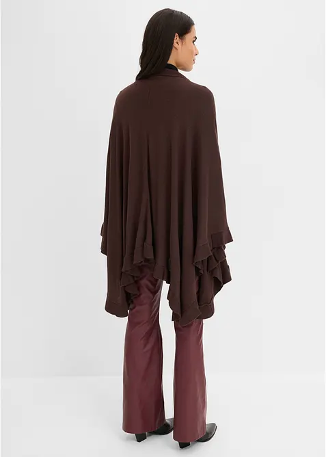 Poncho mit Kaschmiranteil, bonprix