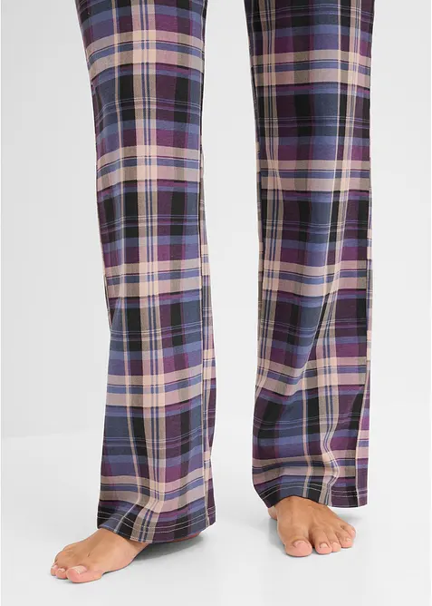 Pyjamahose aus reiner Baumwolle (3er Pack), bonprix