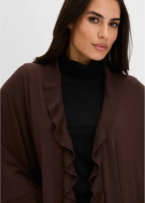 Poncho mit Kaschmiranteil, bonprix