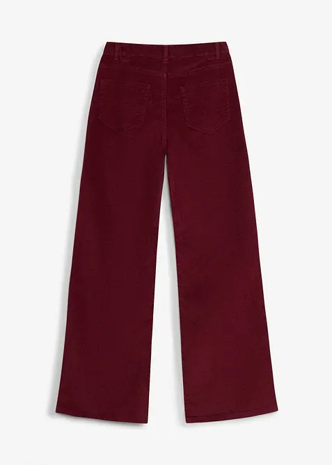 Pantalon loose en velours c&ocirc;tel&eacute;, bonprix