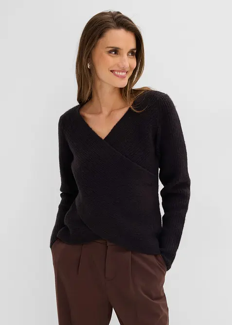 Wickelpullover, bonprix