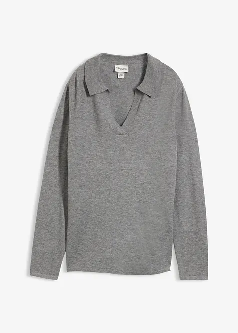 Poloshirt aus feiner Viskose, bonprix