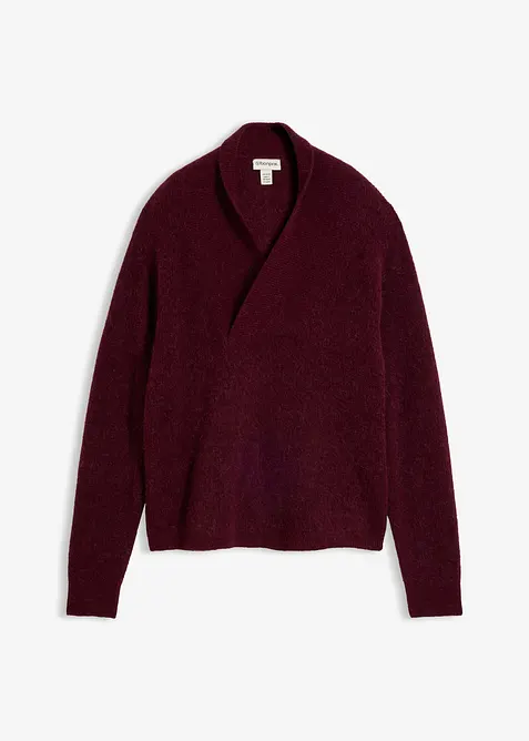 Pullover aus w&auml;rmendem Alpaka-Mix, bonprix