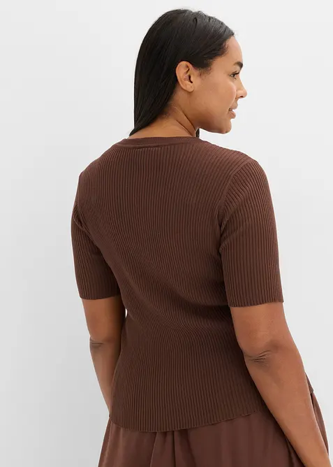Feinstrickpullover aus softem Viskose-Mix, bonprix