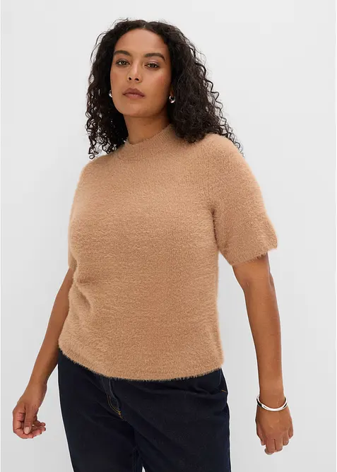Federgarn-Pullover, bonprix