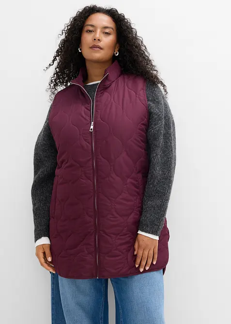 Gilet matelass&eacute; sans manches, ultra-l&eacute;ger, bonprix