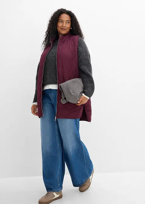 Gilet matelass&eacute; sans manches, ultra-l&eacute;ger, bonprix