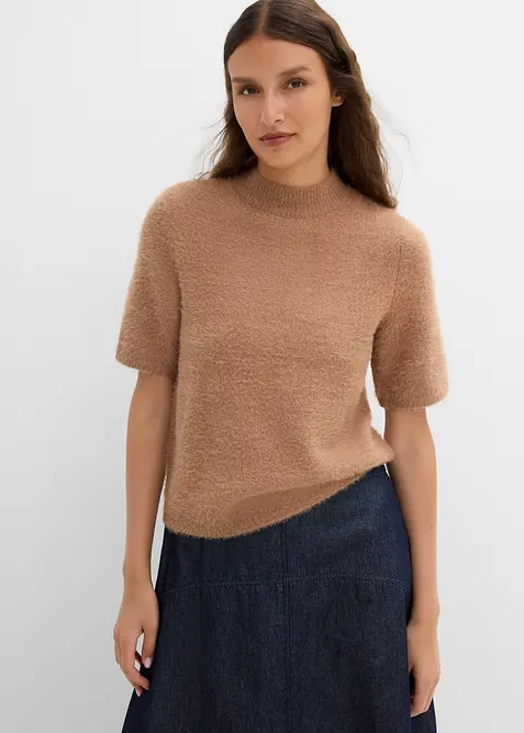 Federgarn-Pullover, bonprix
