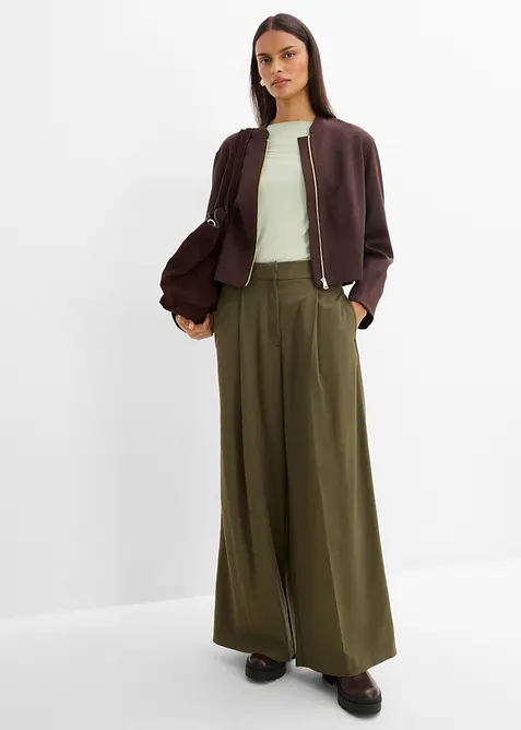 Blouson en mati&egrave;re douce, bonprix