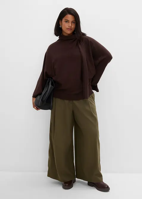 Feinstrickpullover aus softem Viskose-Mix, bonprix