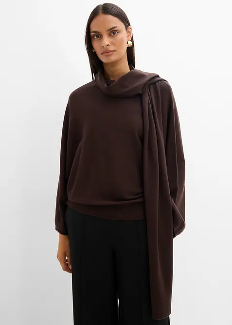 Feinstrickpullover aus softem Viskose-Mix, bonprix