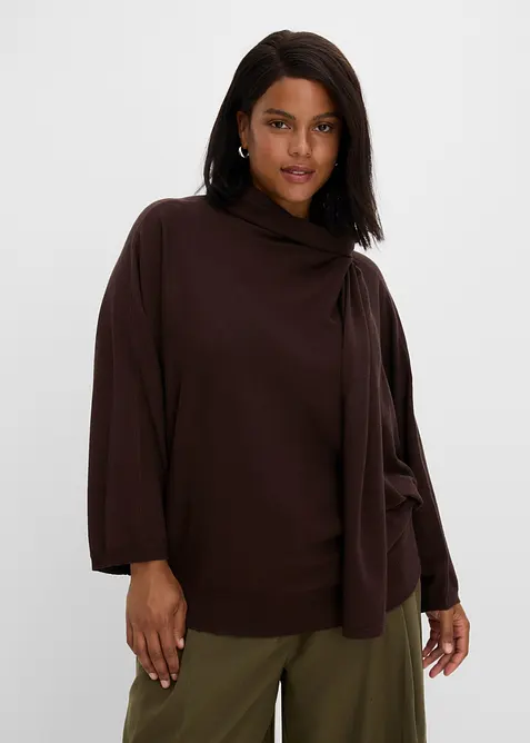 Feinstrickpullover aus softem Viskose-Mix, bonprix