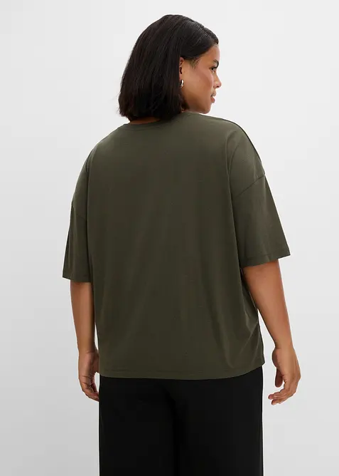 Lockeres T-Shirt aus Baumwoll-Mix, bonprix