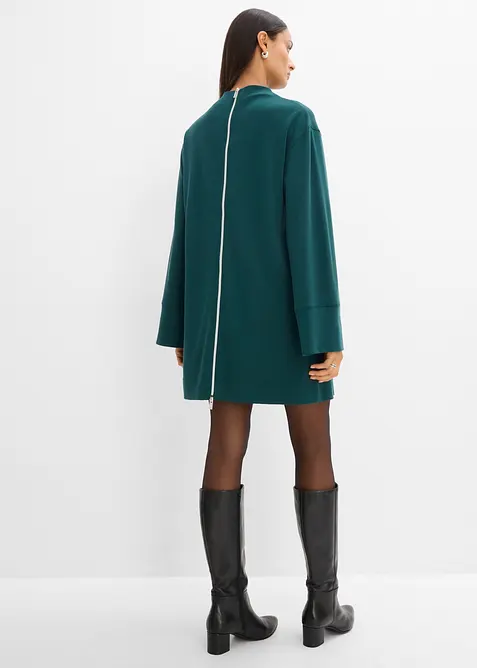 Robe-veste en Punto di Roma, bonprix