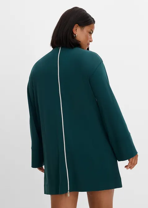 Robe-veste en Punto di Roma, bonprix