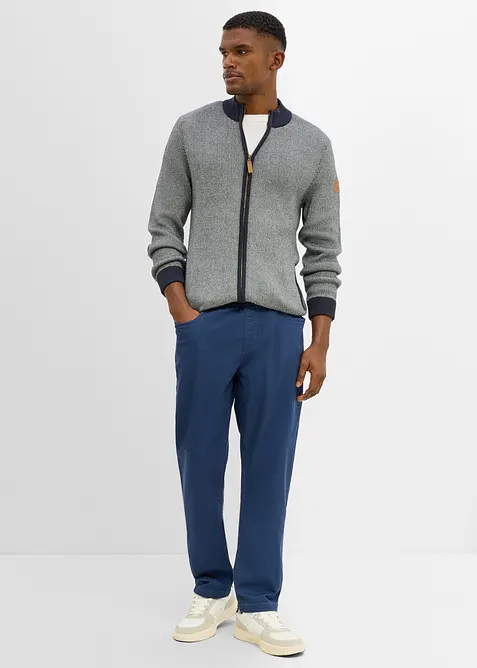 Pantalon droit, regular et extensible, bonprix
