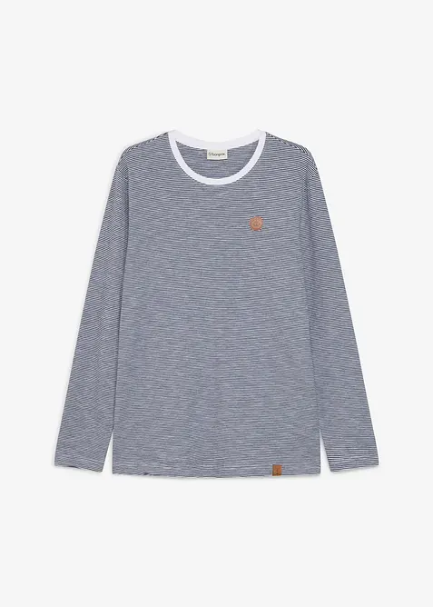T-shirt manches longues 100% coton, bonprix