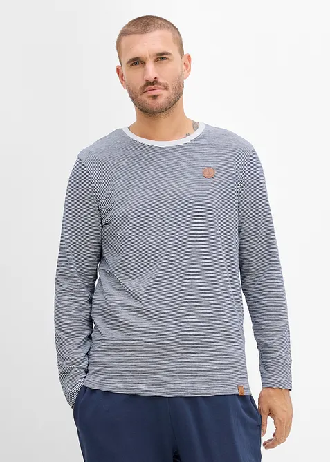 T-shirt manches longues 100% coton, bonprix
