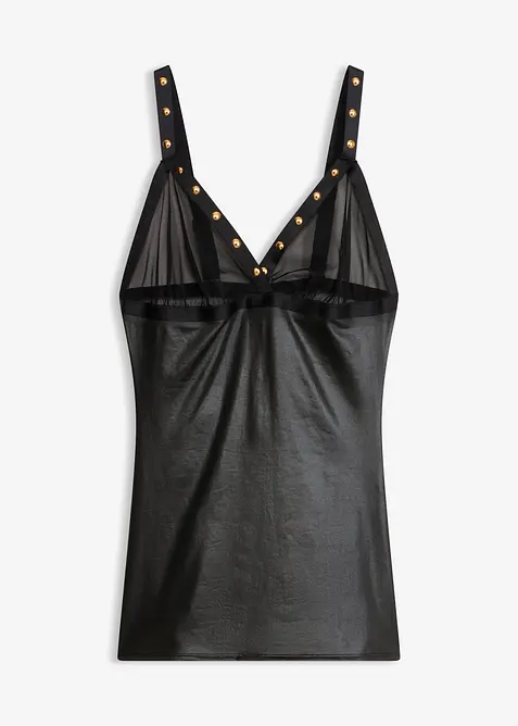Robe effet wetlook, bonprix
