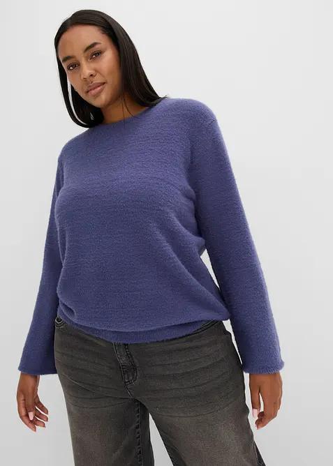 Softer Pullover mit weiten &Auml;rmeln, bonprix