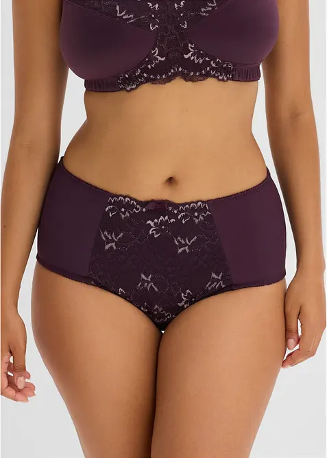 Slip sculptant avec dentelle, bonprix