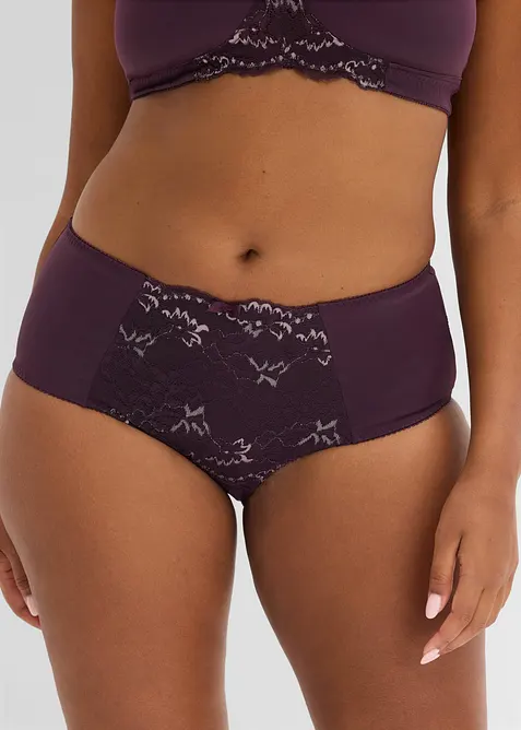 Slip sculptant avec dentelle, bonprix