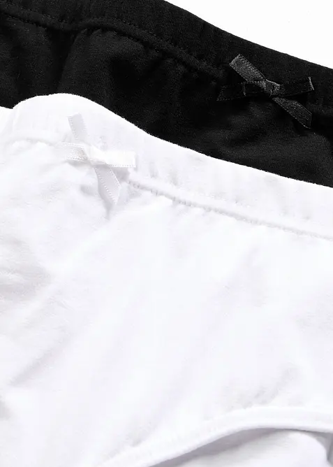 Lot de 6&nbsp;culottes &eacute;chancr&eacute;es en coton extensible, bonprix