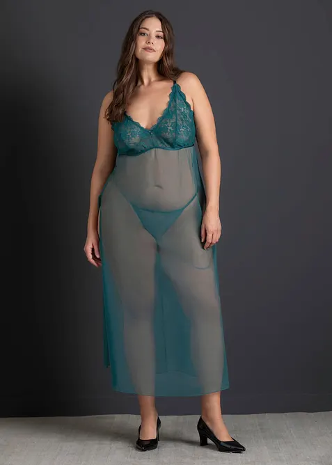 Nuisette et string (ens. 2&nbsp;pces), bonprix