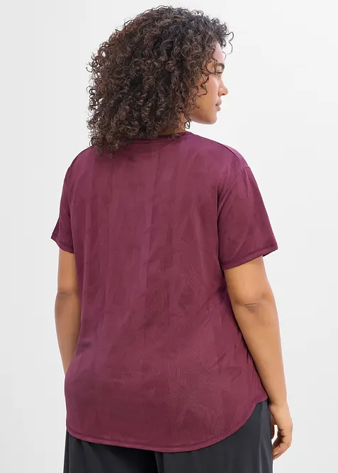 Lot de 2 T-shirts de sport &agrave; s&eacute;chage rapide, bonprix