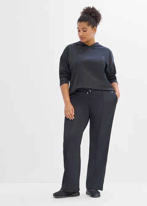 Pantalon de sport &agrave; coutures d&eacute;coratives, s&eacute;chage rapide, bonprix
