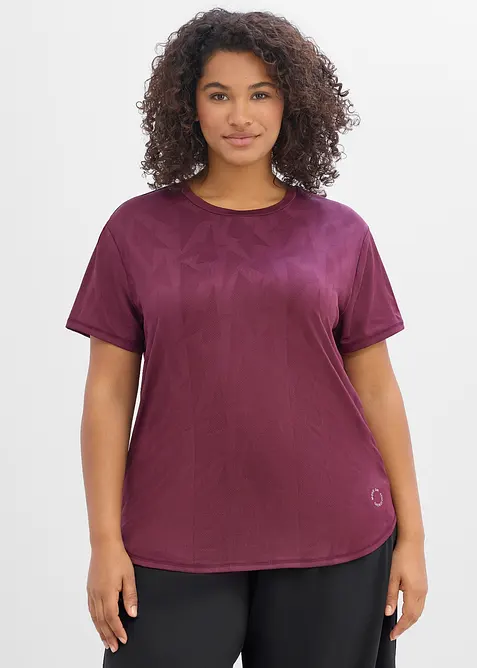 Lot de 2 T-shirts de sport &agrave; s&eacute;chage rapide, bonprix