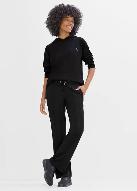 Sweat-shirt &agrave; capuche sportif et oversize, s&eacute;chage rapide, bonprix