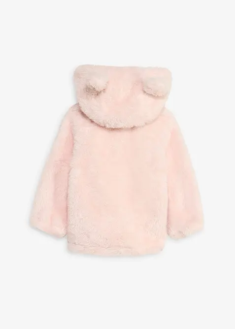 Veste b&eacute;b&eacute; en peluche moelleuse, bonprix