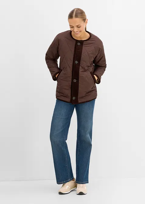 Veste de grossesse 4en1 douillette et r&eacute;versible avec empi&egrave;cement de portage, bonprix