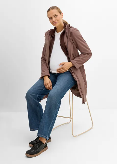 Manteau de grossesse 6en1 avec veste en polaire amovible (ens. 4&nbsp;pces), bonprix