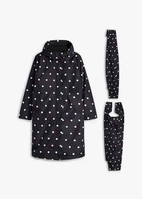 Manteau de grossesse 6en1 imperm&eacute;able avec empi&egrave;cement de portage et gilet matelass&eacute; amovible (ens. 4&nbsp;pces), bonprix