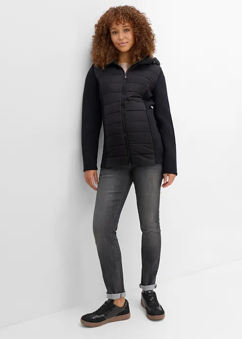 3-in-1 Kombinierte Steppjacke f&uuml;r die Schwangerschaft und danach mit Trageeinsatz (3-tlg. Set), bonprix