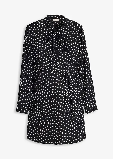 2-in-1 Umstands- und Stillblusenkleid aus flie&szlig;ender Viskose, bonprix