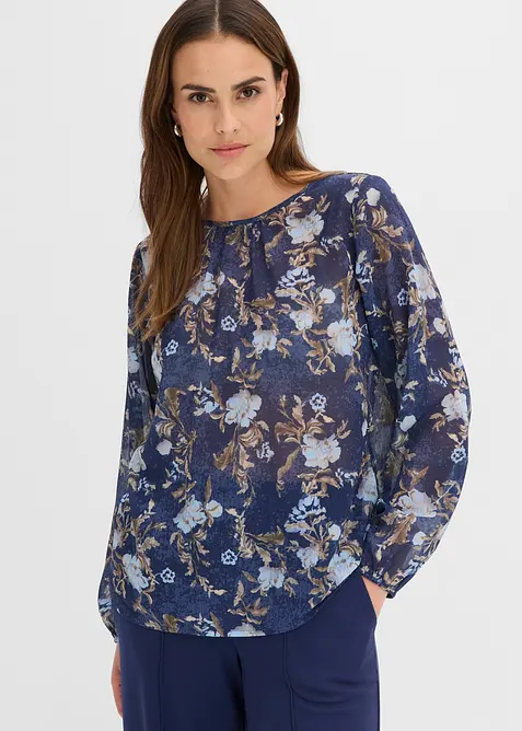Tunique en mousseline transparente, bonprix