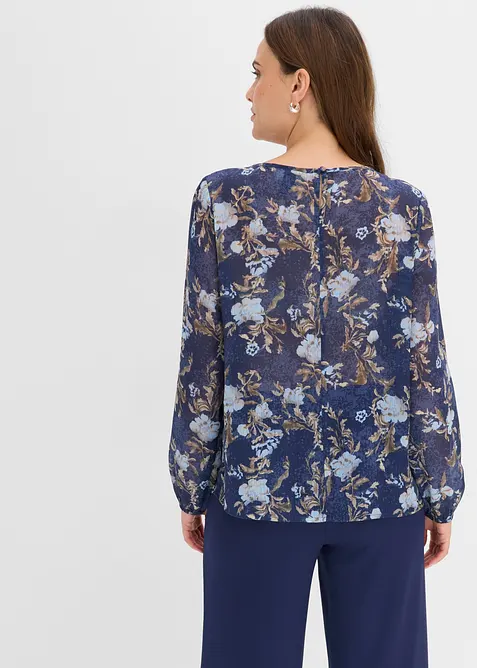 Tunique en mousseline transparente, bonprix