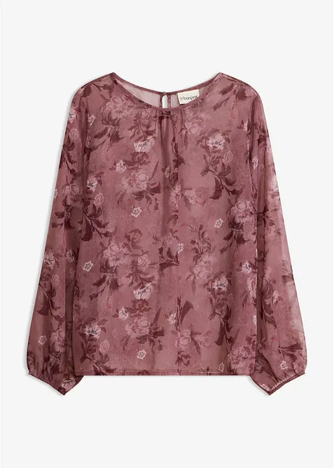 transparente Chiffon-Tunika, bonprix