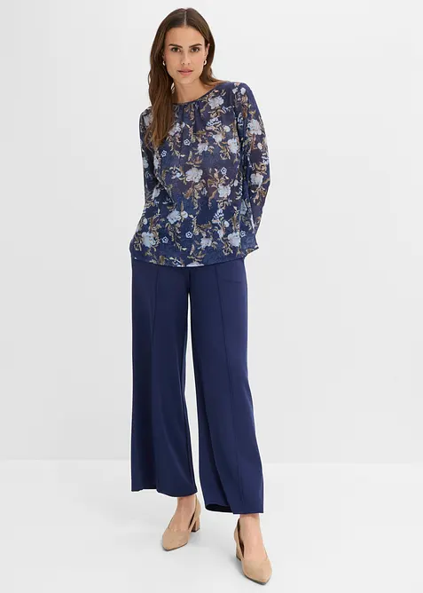 Tunique en mousseline transparente, bonprix