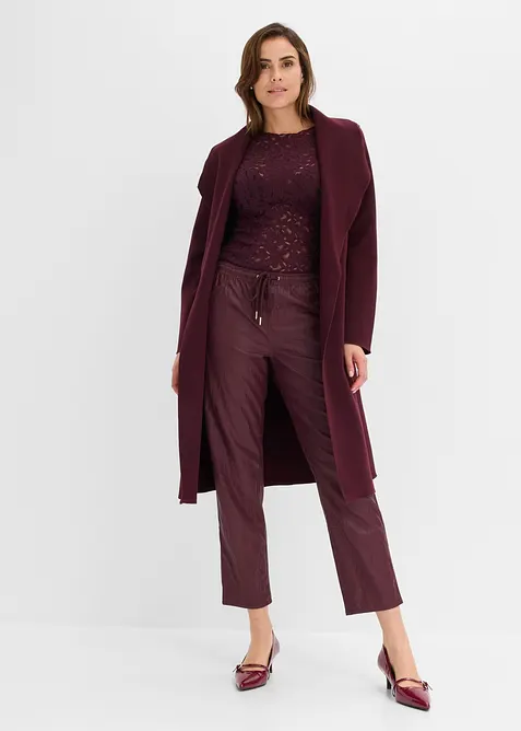 Lederimitat Schlupfhose, bonprix