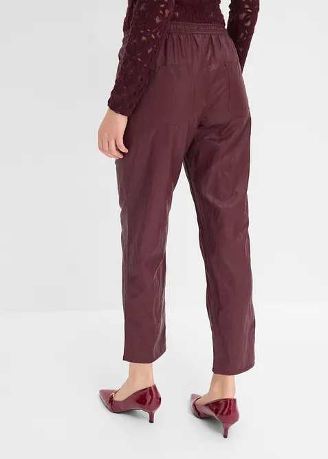 Lederimitat Schlupfhose, bonprix
