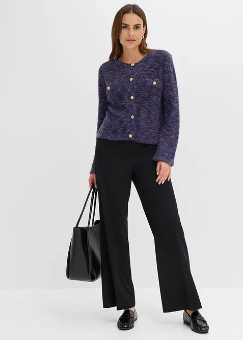 Strickjacke mit Effektgarn, bonprix