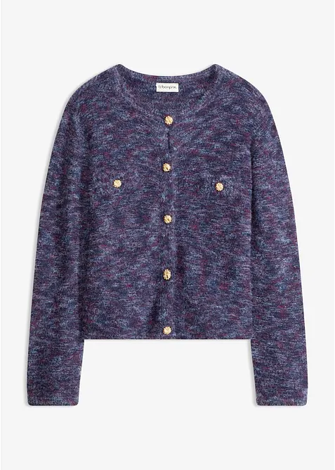 Strickjacke mit Effektgarn, bonprix