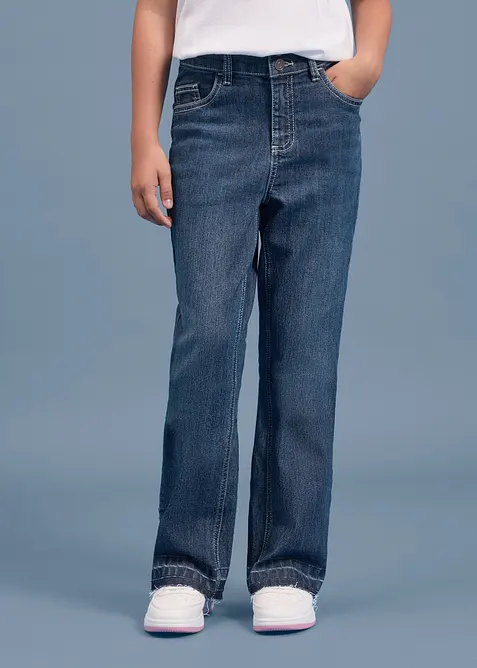 Jean flare taille mi-haute, bonprix