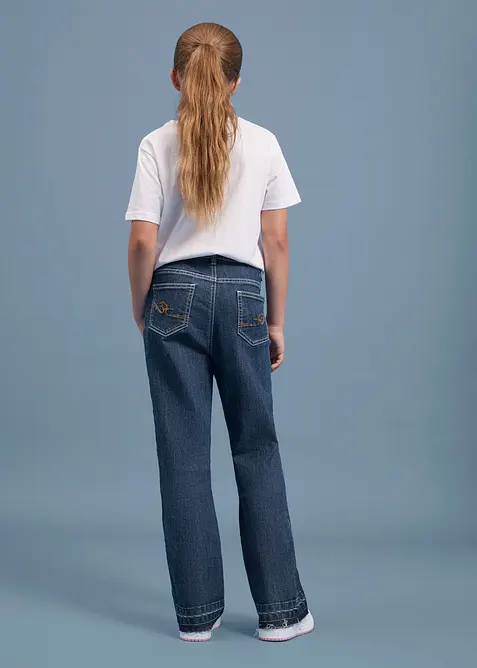 Jean flare taille mi-haute, bonprix